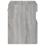 Muebles TV de pared luces LED 2 uds gris Sonoma 40x30x40 cm de , Muebles TV - Ref: Foro24-837180, Precio: 61,38 €, Descuento: %
