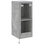 Mueble de TV de pared con luces LED gris hormigón 30,5x35x70 cm de , Muebles TV - Ref: Foro24-837238, Precio: 46,69 €, Descue...