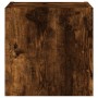 Muebles TV de pared luces LED 2 uds roble ahumado 30,5x35x30 cm de , Muebles TV - Ref: Foro24-837227, Precio: 59,44 €, Descue...