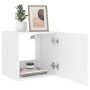 Mueble de TV de pared con luces LED blanco 40,5x35x40 cm de , Muebles TV - Ref: Foro24-837246, Precio: 37,49 €, Descuento: %