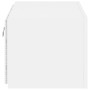 Mueble de TV de pared con luces LED blanco 60x35x31 cm de , Muebles TV - Ref: Foro24-837267, Precio: 47,25 €, Descuento: %