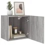 Mueble TV de pared madera ingeniería gris Sonoma 40,5x30x40 cm de , Muebles TV - Ref: Foro24-836906, Precio: 34,79 €, Descuen...