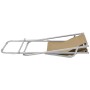 Tumbonas reclinables 2 unidades acero gris topo de vidaXL, Tumbonas - Ref: Foro24-44298, Precio: 166,39 €, Descuento: %