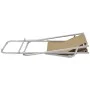 Tumbonas reclinables 2 unidades acero gris topo de vidaXL, Tumbonas - Ref: Foro24-44298, Precio: 158,68 €, Descuento: %
