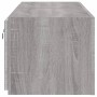 Muebles TV de pared con luces LED 2 uds gris Sonoma 60x35x31 cm de , Muebles TV - Ref: Foro24-837278, Precio: 88,95 €, Descue...