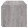 Muebles TV de pared con luces LED 2 uds gris Sonoma 60x35x31 cm de , Muebles TV - Ref: Foro24-837278, Precio: 87,80 €, Descue...