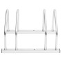 Bicicletero para 2 bicicletas acero galvanizado de , Bases y soportes para almacenar bicicletas - Ref: Foro24-154417, Precio:...