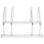 Bicicletero para 2 bicicletas acero galvanizado de , Bases y soportes para almacenar bicicletas - Ref: Foro24-154417, Precio:...