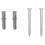 Bicicletero para 2 bicicletas acero galvanizado de , Bases y soportes para almacenar bicicletas - Ref: Foro24-154417, Precio:...