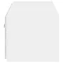 Mueble de TV de pared con luces LED blanco 80x35x31 cm de , Muebles TV - Ref: Foro24-837281, Precio: 53,45 €, Descuento: %