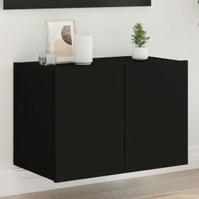 Mueble de TV de pared con luces LED negro 60x35x41 cm de , Muebles TV - Ref: Foro24-837304, Precio: 51,67 €, Descuento: %