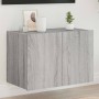 Mueble de TV de pared con luces LED gris Sonoma 60x35x41 cm de , Muebles TV - Ref: Foro24-837312, Precio: 51,84 €, Descuento: %
