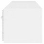 Muebles de TV de pared con luces LED 2 uds blanco 80x35x31 cm de , Muebles TV - Ref: Foro24-837282, Precio: 118,04 €, Descuen...