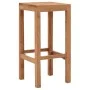 Barhocker für die Küchentheke, 2 Stück Massivholz aus Teakholz. von , Küchenhocker - Ref: Foro24-287232, Preis: 117,55 €, Rab...