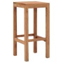 Taburetes de barra de cocina 2 unidades madera maciza de teca de , Taburetes de cocina - Ref: Foro24-287232, Precio: 125,61 €...