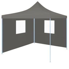Carpa pleglable Pop-Up con 2 paredes 3x3 m antracita de vidaXL, Carpas y cenadores - Ref: Foro24-44965, Precio: 131,45 €, Des...