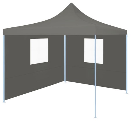 Carpa pleglable Pop-Up con 2 paredes 3x3 m antracita de vidaXL, Carpas y cenadores - Ref: Foro24-44965, Precio: 131,45 €, Des...