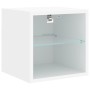 Muebles de TV de pared con LED 7 pzas madera ingeniería blanco de , Muebles TV - Ref: Foro24-3216583, Precio: 132,56 €, Descu...