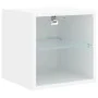 Muebles de TV de pared con LED 7 pzas madera ingeniería blanco de , Muebles TV - Ref: Foro24-3216583, Precio: 129,59 €, Descu...
