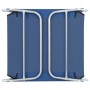 Tumbonas plegables 2 unidades acero y tela azul de vidaXL, Tumbonas - Ref: Foro24-44299, Precio: 98,62 €, Descuento: %