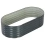 Arriate de acero galvanizado gris 160x80x44 cm de vidaXL, Maceteros y jardineras - Ref: Foro24-45529, Precio: 110,18 €, Descu...