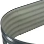 Arriate de acero galvanizado gris 160x80x44 cm de vidaXL, Maceteros y jardineras - Ref: Foro24-45529, Precio: 110,18 €, Descu...