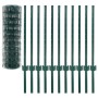 Euro Valla de acero verde 20x0,8 m de vidaXL, Paneles de vallas - Ref: Foro24-142810, Precio: 108,04 €, Descuento: %