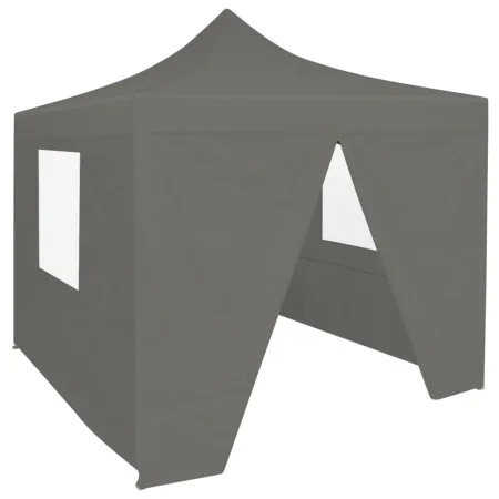 Carpa pleglable Pop-Up con 4 paredes antracita 3x3 m de vidaXL, Carpas y cenadores - Ref: Foro24-44964, Precio: 126,51 €, Des...