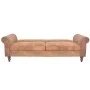 Wandelbares 2-Sitzer-Sofa, Armlehnen aus künstlichem Wildleder braun von vidaXL, Sofas - Ref: Foro24-245584, Preis: 404,22 €,...