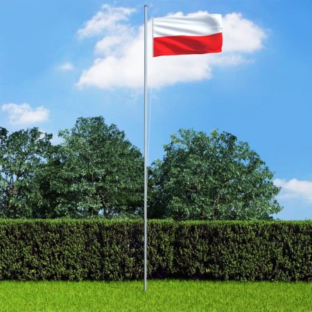 Bandera de Polonia 90x150 cm de , Banderas y mangas de viento - Ref: Foro24-146056, Precio: 14,82 €, Descuento: %