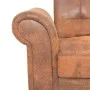 Wandelbares 2-Sitzer-Sofa, Armlehnen aus künstlichem Wildleder braun von vidaXL, Sofas - Ref: Foro24-245584, Preis: 404,22 €,...