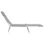 Tumbonas plegables 2 unidades acero y tela gris de vidaXL, Tumbonas - Ref: Foro24-44302, Precio: 80,24 €, Descuento: %