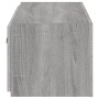 Mueble de TV de pared con luces LED gris Sonoma 100x35x31 cm de , Muebles TV - Ref: Foro24-837300, Precio: 64,54 €, Descuento: %