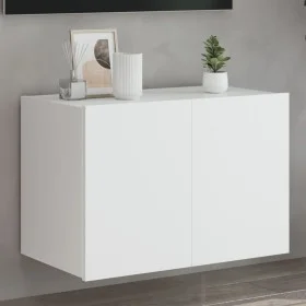 Mueble de TV de pared con luces LED blanco 60x35x41 cm de , Muebles TV - Ref: Foro24-837302, Precio: 44,92 €, Descuento: %