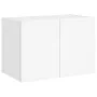 Mueble de TV de pared con luces LED blanco 60x35x41 cm de , Muebles TV - Ref: Foro24-837302, Precio: 44,92 €, Descuento: %