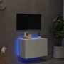 Mueble de TV de pared con luces LED blanco 60x35x41 cm de , Muebles TV - Ref: Foro24-837302, Precio: 44,92 €, Descuento: %