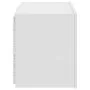 Mueble de TV de pared con luces LED blanco 60x35x41 cm de , Muebles TV - Ref: Foro24-837302, Precio: 44,92 €, Descuento: %
