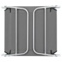 Tumbonas plegables 2 unidades acero y tela gris de vidaXL, Tumbonas - Ref: Foro24-44302, Precio: 80,24 €, Descuento: %