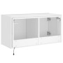 Mueble de TV de pared con luces LED blanco 80x35x41 cm de , Muebles TV - Ref: Foro24-837316, Precio: 68,62 €, Descuento: %