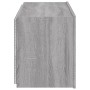 Mueble de TV de pared con luces LED gris Sonoma 80x35x41 cm de , Muebles TV - Ref: Foro24-837321, Precio: 60,06 €, Descuento: %