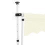 Toldo retráctil de operación manual 300 cm crema de vidaXL, Toldos - Ref: Foro24-143696, Precio: 87,62 €, Descuento: %