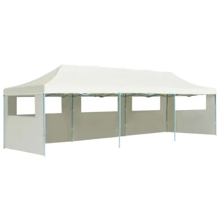 Carpa de fiestas pop-up plegable con 5 paredes crema 3x9 m de vidaXL, Carpas y cenadores - Ref: Foro24-44975, Precio: 341,64 ...