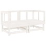 Juego de muebles de jardín 6 piezas madera maciza pino blanco de , Conjuntos de jardín - Ref: Foro24-3186446, Precio: 342,13 ...