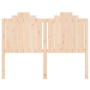 Cabecero de cama madera maciza de pino 141x4x110 cm de , Cabeceros y pies de cama - Ref: Foro24-818465, Precio: 69,90 €, Desc...