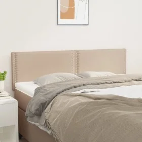Kopfteile 2 Einheiten Cappuccino-Kunstleder 72x5x78/88 cm von , Kopf- und Fußteile - Ref: Foro24-345937, Preis: 57,05 €, Raba...