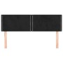 Cabeceros 2 unidades terciopelo negro 72x5x78/88 cm de , Cabeceros y pies de cama - Ref: Foro24-345940, Precio: 45,15 €, Desc...