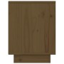 Mesita de noche de madera maciza de pino marrón miel 40x30x40cm de vidaXL, Mesitas de noche - Ref: Foro24-813341, Precio: 32,...
