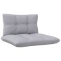 Juego de muebles de jardín 6 pzas y cojines madera pino gris de , Conjuntos de jardín - Ref: Foro24-3096111, Precio: 490,72 €...