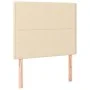 Headboards 2 units of cream-colored fabric 90x5x78/88 cm by , Headboards and footboards - Ref: Foro24-3116179, Price: 59,23 €...