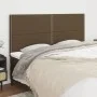 Headboards 4 units of dark brown fabric 80x5x78/88 cm by , Headboards and footboards - Ref: Foro24-3116201, Price: 81,95 €, D...